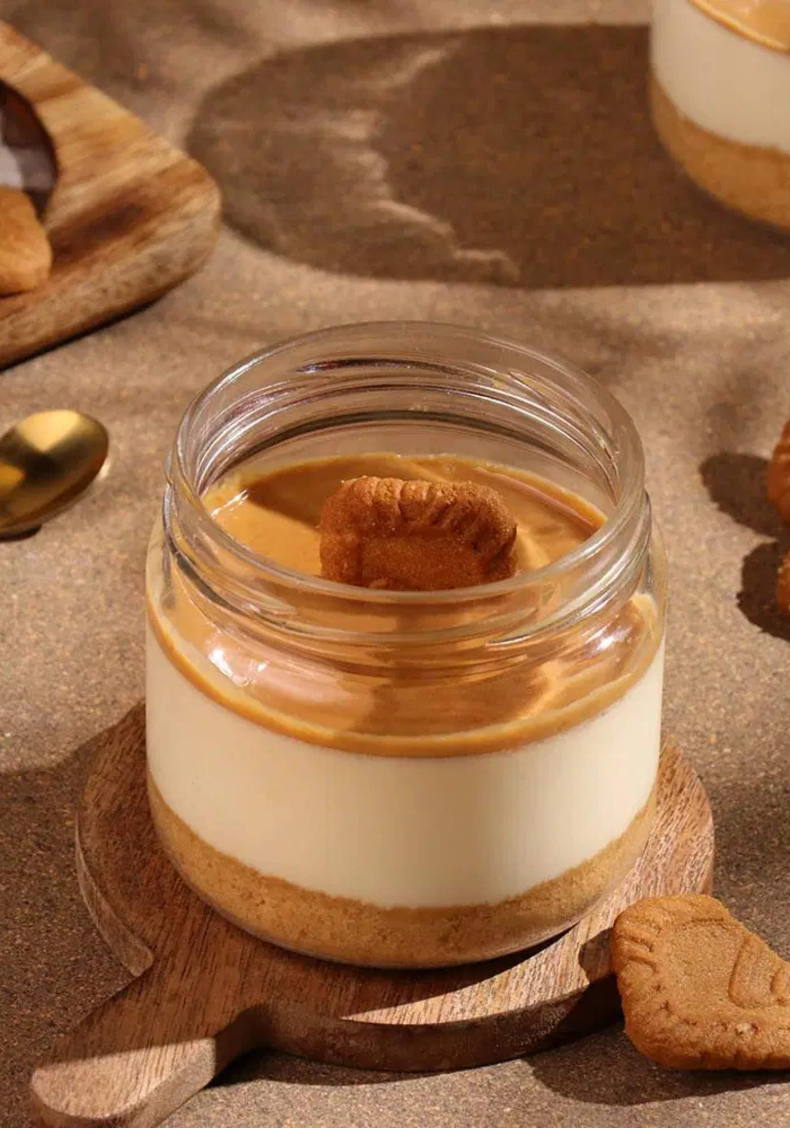 Velvet Crust bakery menu featuring signature biscoff jar dessert and other freshly baked treats